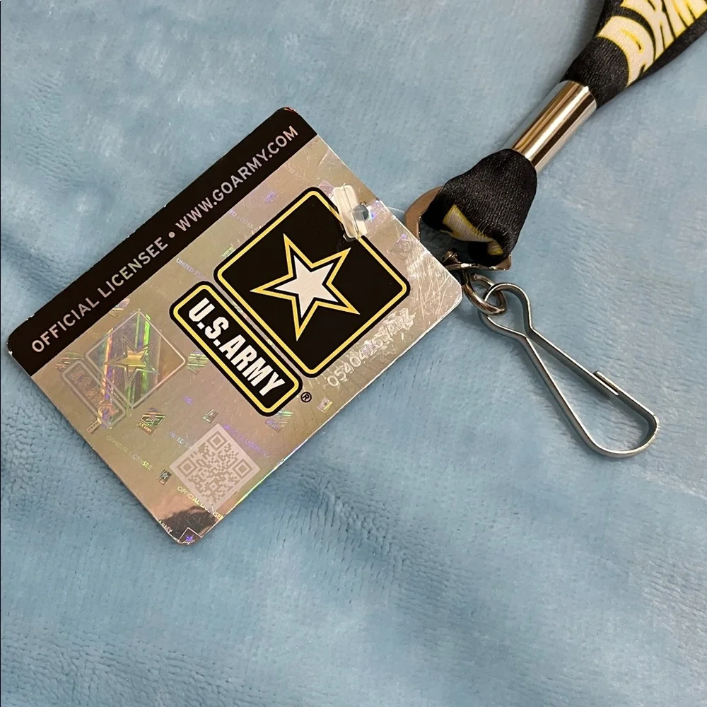 🇺🇸 NEW U.S. ARMY Lanyard – Official Licensed – Made in USA